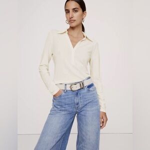 BR ALEAH POLO TOP NWT